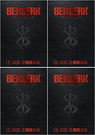 Berserk Deluxe Edition 4 Books Collection SET IV
