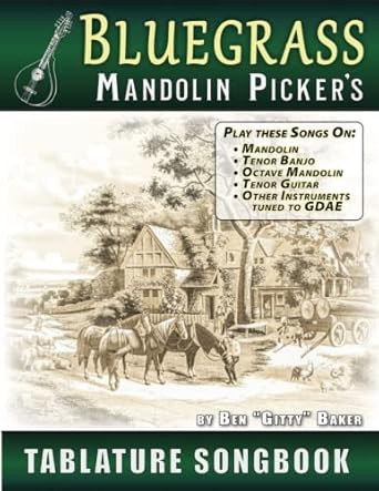 Bluegrass Mandolin Picker's Tablature Songbook