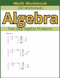 Algebra Two Step Algebra Problems Math Workbook 100 Worksheets