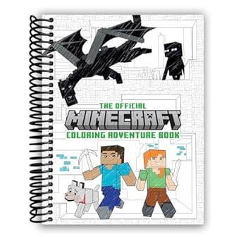 The Official Minecraft Coloring Adventures Book