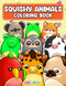 Squishy Animals Coloring Book