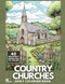 Country Churches Coloring Book