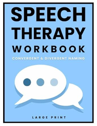 Speech Therapy Workbook