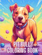 Pit Bull Coloring Book