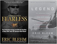 Eric Blehm Bestselling 2 Books - Fearless & Legend