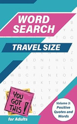 Travel Size Word Search for Adults Volume 3