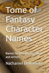Tome of Fantasy Character Names