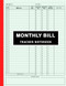 Monthly Bill Tracker Notebook