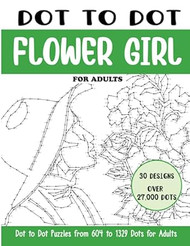 Dot to Dot Flower Girl for Adults