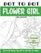 Dot to Dot Flower Girl for Adults