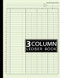 3 Column Ledger Book