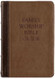 Family Worship Bible Guide  Two-Tone Leather-Like Edition | 1