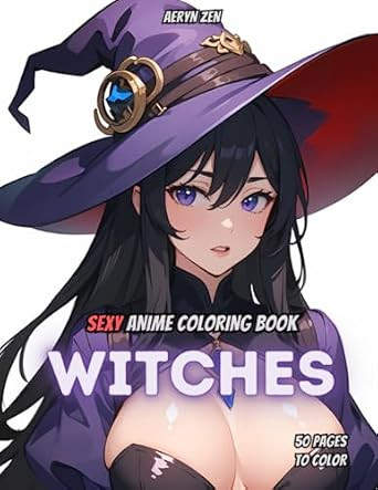 Sexy Anime Coloring Book