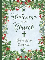 Welcome to our Church - Church Visitor Guest Book