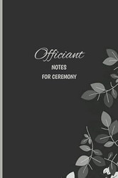 Officiant Book for Ceremony
