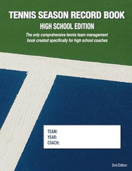 Tennis Season Record Book | High School Edition