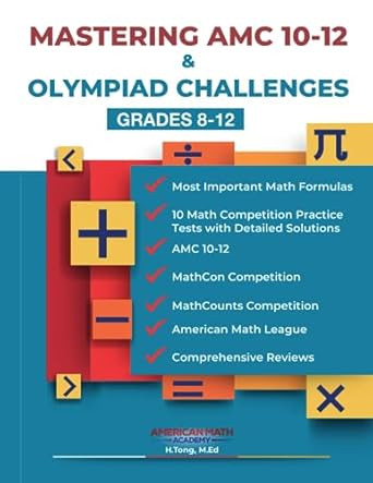 Mastering Amc 10-12 & Olympiad Challenges