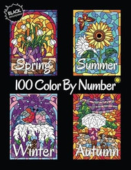 100 Color By Number Spring Summer Autumn Winter