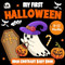 My First Halloween! High Contrast Baby Book For Newborns