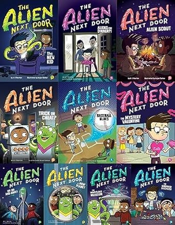 The Alien Next Door Series Total 10 Books Set