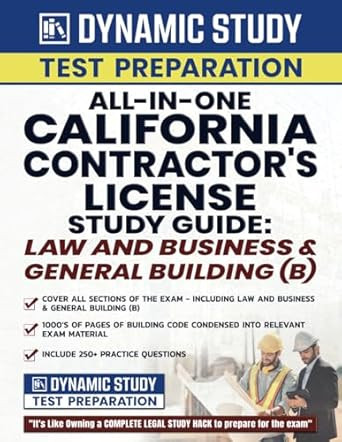 All-in-One California Contractor's License Study Guide
