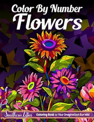 Color By Number Flowers