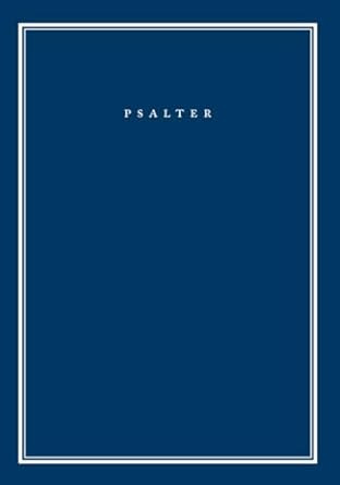 Nashotah House Plainsong Psalter