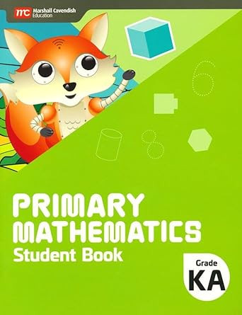 Singapore Primary Math Student Book Kindergarten A