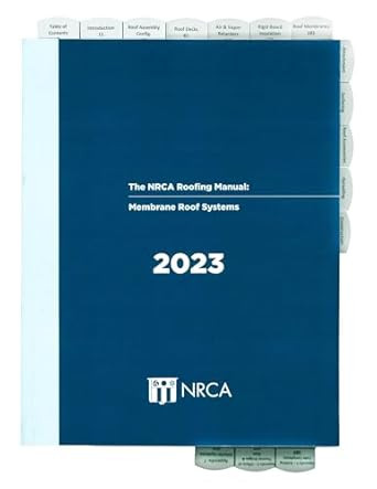 NRCA Roofing Manual