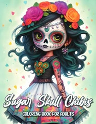 Sugar Skull Chibis Coloring Book