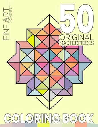 Fine Art Moments Coloring Book 1