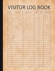 Visitor Log Book