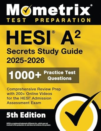 HESI A2 Secrets Study Guide 2025-2026