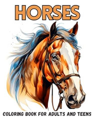 Horses Coloring Book