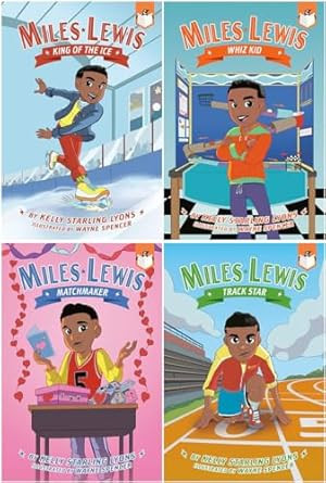 Miles Lewis 4 Books Set King of the Ice Whiz Kid Matchmaker
