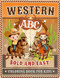 Western Cowboy ABC Coloring Book For Kids