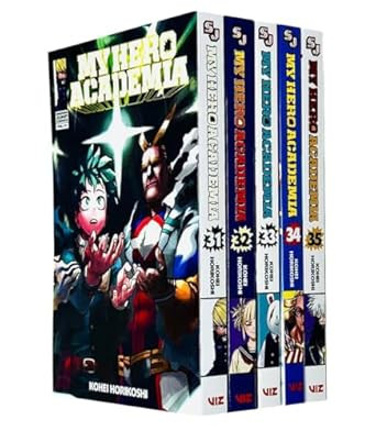 My Hero Academia 5 Books Collection Set Volumes