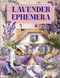 Lavender Ephemera Book Lavender Ephemera Book