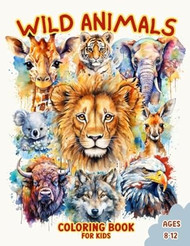 Wild Animals Coloring Book for Kids