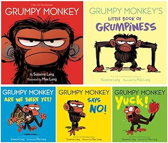 Grumpy Monkey Series 5 Books Set
