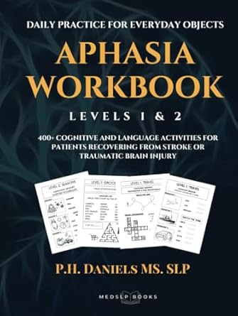 Aphasia Workbook level 1 & 2