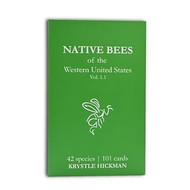 BeeSip Native Bees of The Western United States Flash Cards