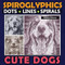 Spiroglyphics Dots Lines Spirals Cute Dogs