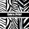Zebra Print Scrapbook Paper Pad