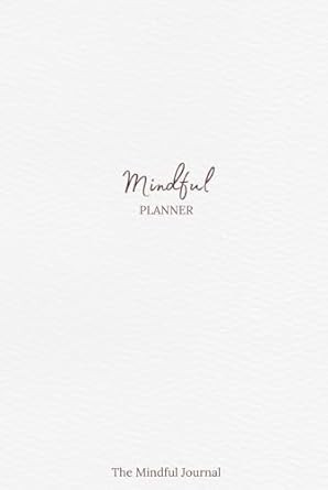 Undated Mindful Planner