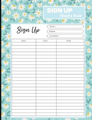 Sign Up Sheets Book