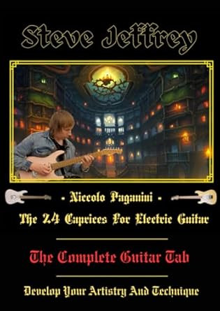 Steve Jeffrey Niccolo Paganini The 24 Caprices For Electric