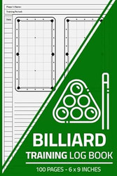 Billiard Training Log Book
