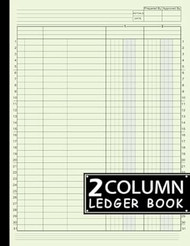 2 Column Ledger Book
