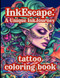 Tatoo coloring book for adults